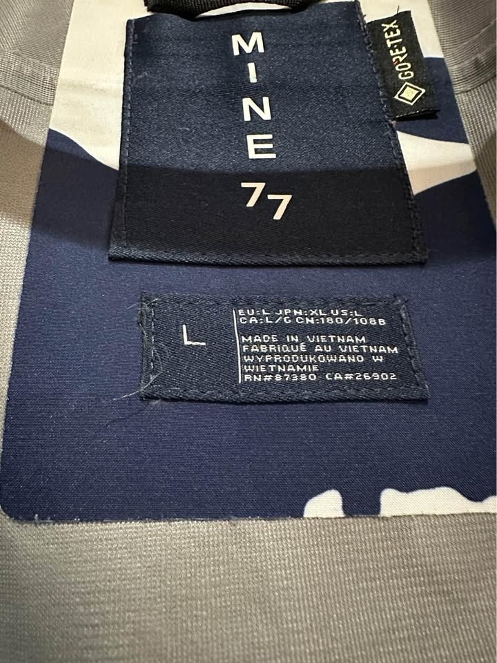 Mine77 2022 3L Jacket Size L - photo 2