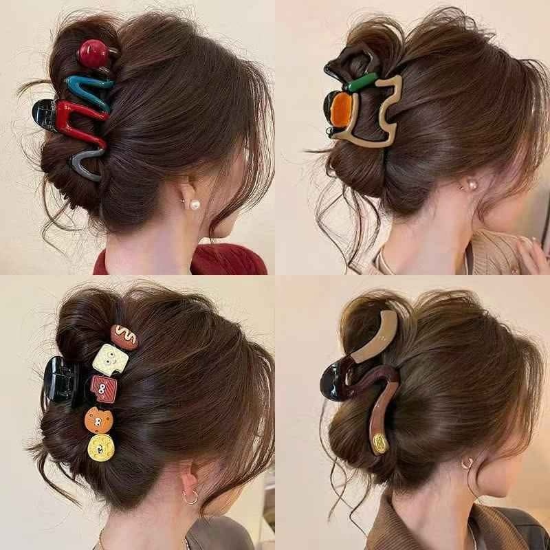 Four Unique Hair Claws