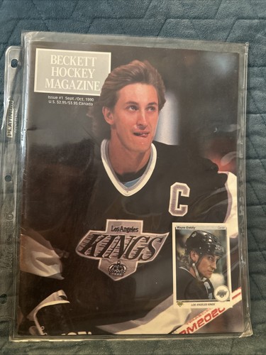 Beckett Hockey Price Guide Magazine #1 - 1990 Wayne Gretzky Cove