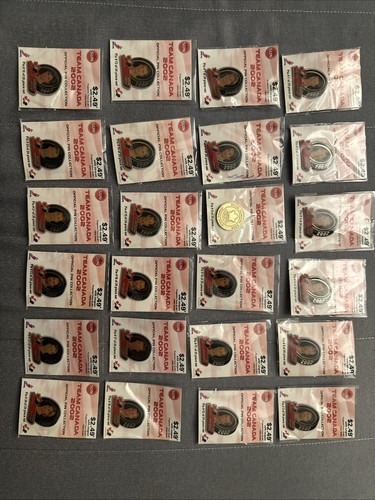 Team Canada 2002 Official Pin Collection Complete Set 24/24