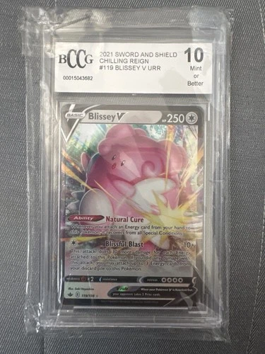 Blissey V 119/198 Swsh06: Sword & Shield - Chilling Reign Holo