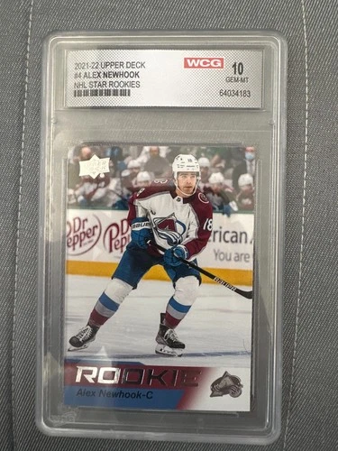 2021-22 Upper Deck Alex Newhook NHL Star Rookies