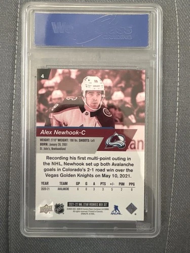 2021-22 Upper Deck Alex Newhook NHL Star Rookies - photo 2