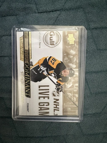 2020/21 Gold Predominant Sidney Crosby #PR-8 Card