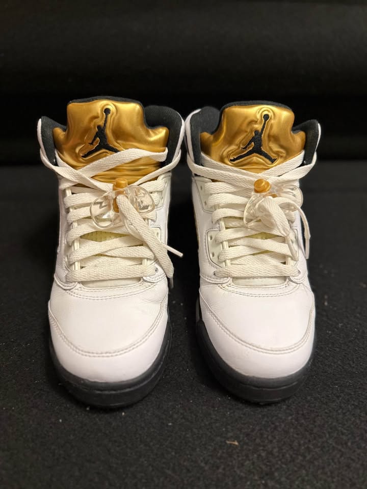 Air Jordan 5 Retro Olympic Gold Medal 6.5 Womens/5y - photo 3