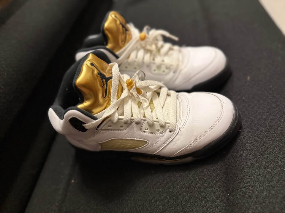 Air Jordan 5 Retro Olympic Gold Medal 6.5 Womens/5y - photo 4