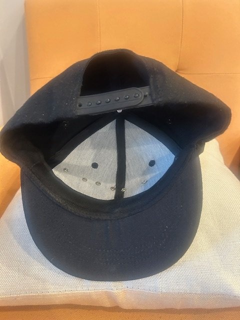 Black ENVY Gold Metal Letter Snapback Hat - photo 4