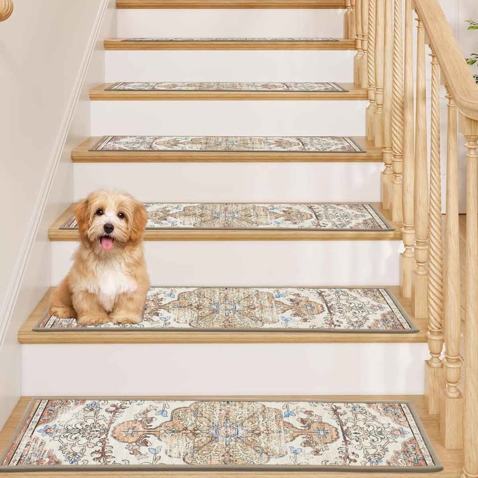 30x8 Non-slip Indoor Stair Treads (Set of 15) - photo 2