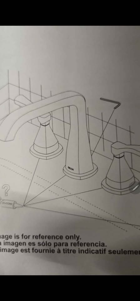 Delta Stryke Three Hole Roman Tub Trim Matte Black - photo 2