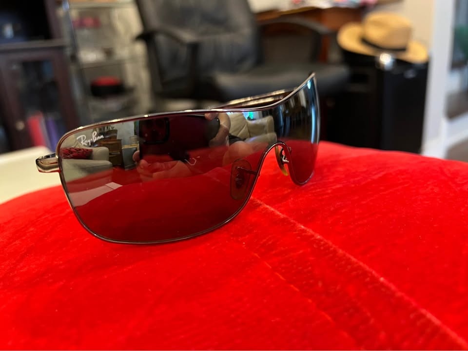 Ray Ban HIGHSTREET Shield Sunglasses RB3455 - Unisex - photo 4