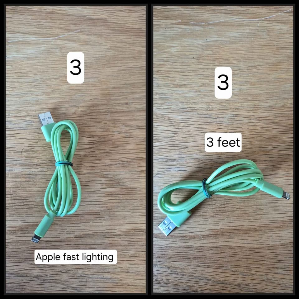 Charging Cables - Apple Lightning, Micro USB, Type-C - photo 3