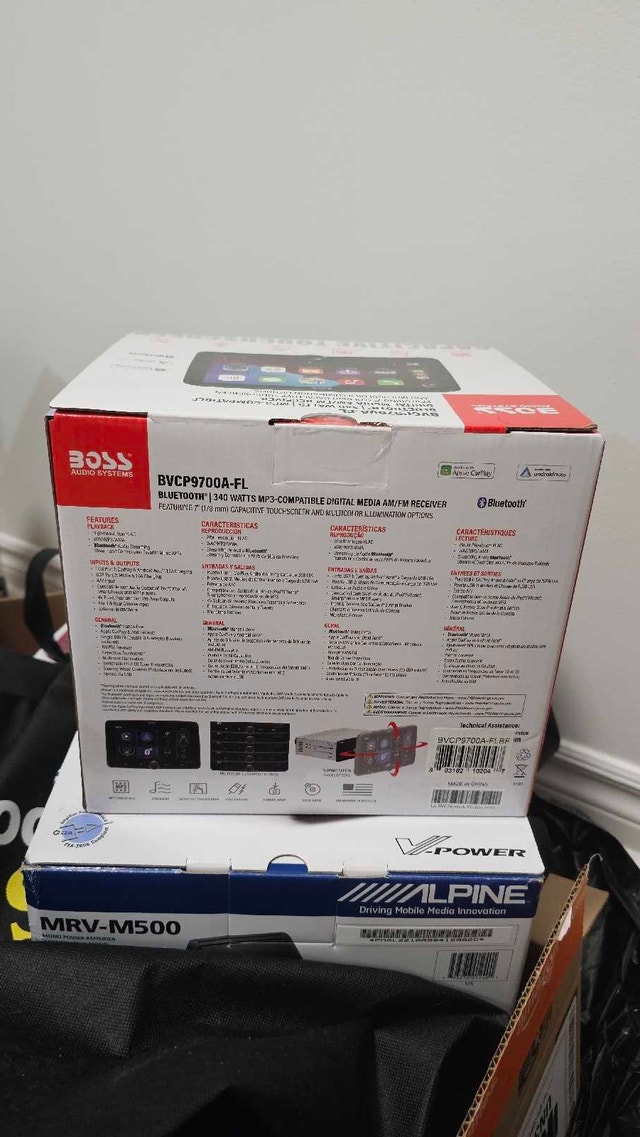 BOSS single DIN Full Screen 7" Multimedia Receiver - photo 2