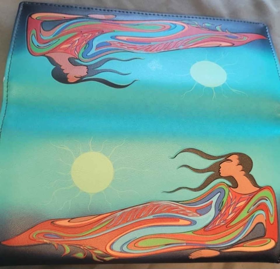 Stunning “Mother Earth” Wallet by Sioux Artist Maxine Noel - photo 2