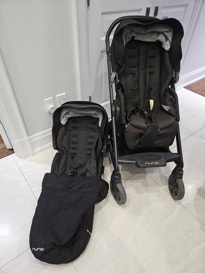 Nuna MIXX Stroller + Extra Seat & Accessories
