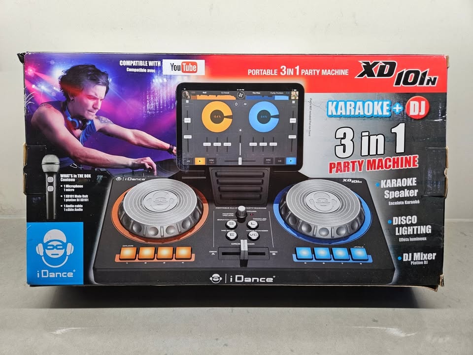 Portable 3 in 1 Party Machine iPad/iPhone Compatible $65