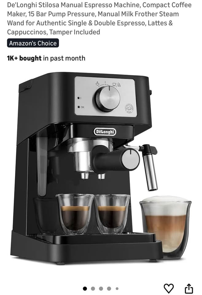 De'Longhi Stilosa Manual Espresso Machine - photo 4
