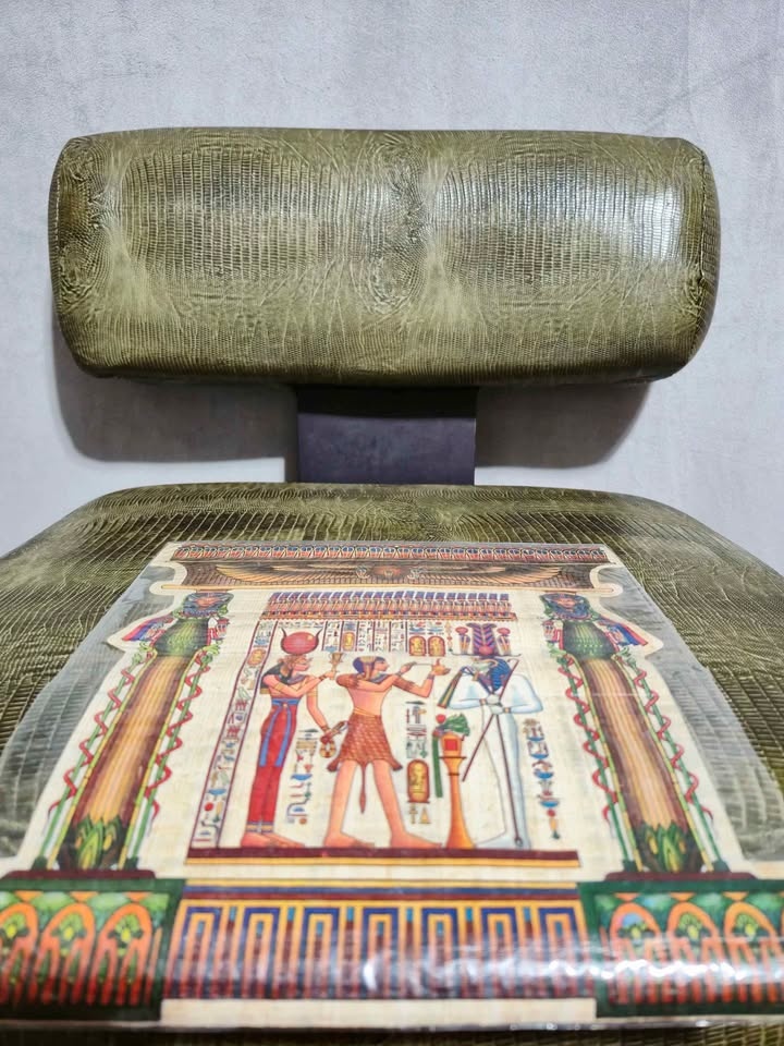 Hand Painted Egyptian Papyrus $15 - photo 2