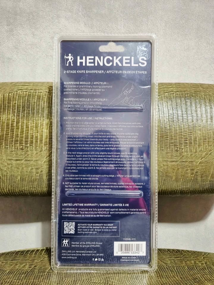 New Henckles Knife Sharpener $20 - photo 2