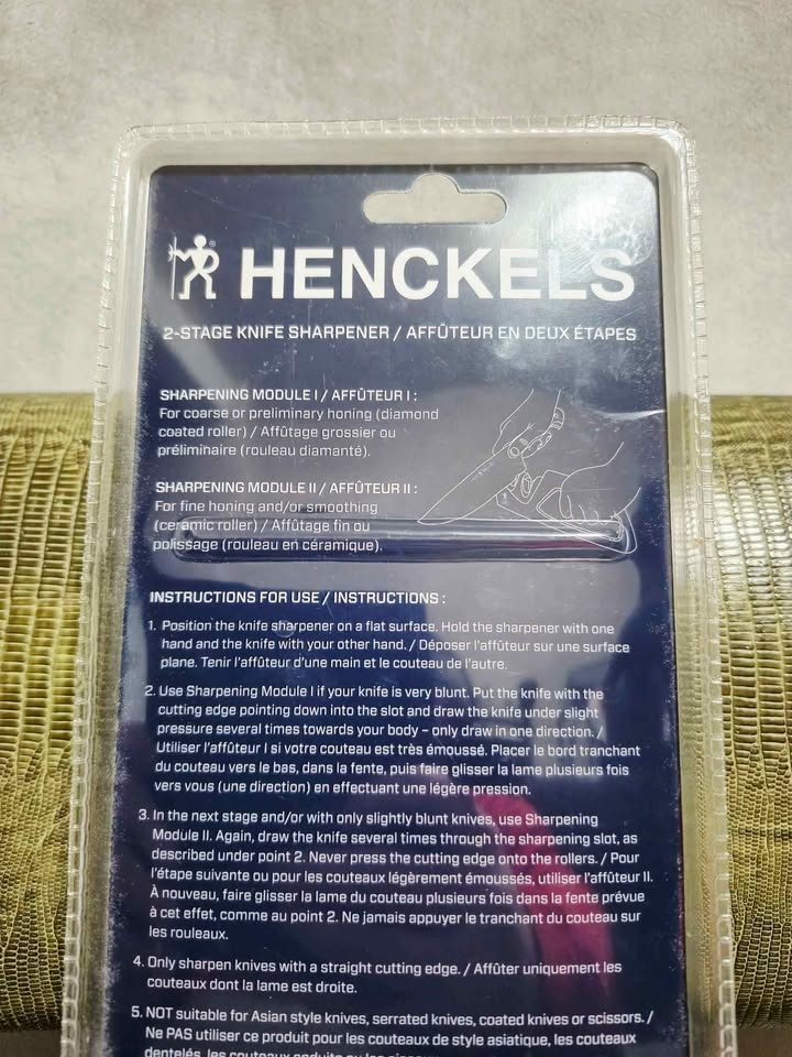 New Henckles Knife Sharpener $20 - photo 3