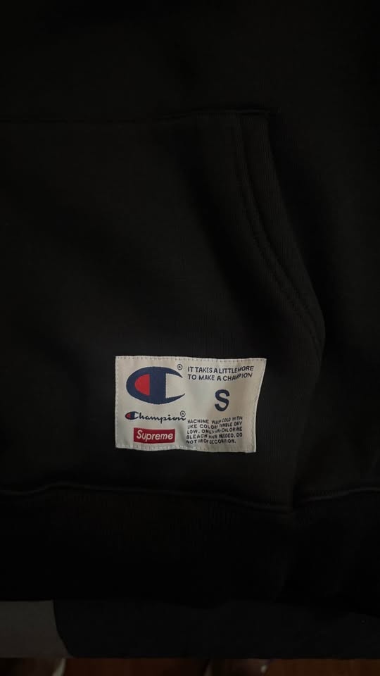 SUPREME x CHAMPION HOODIE - photo 4