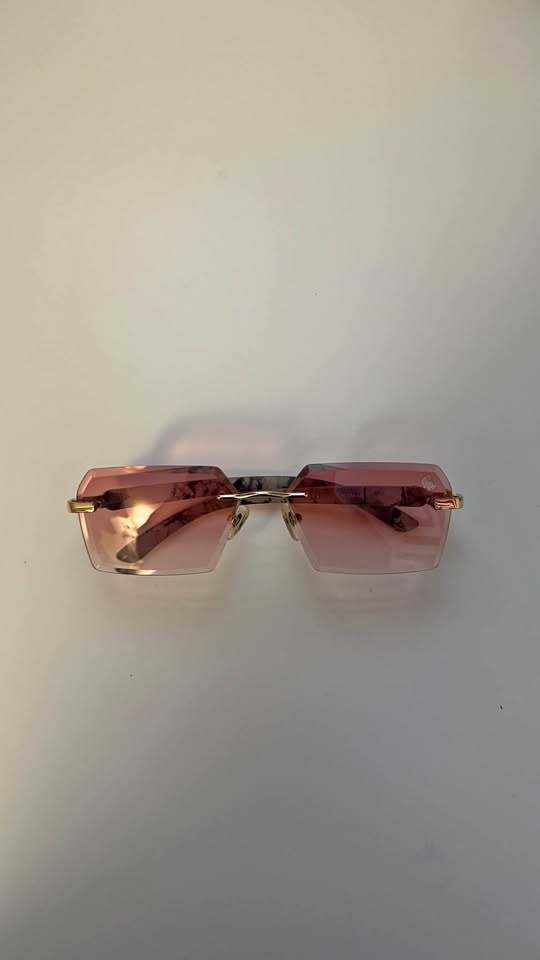 BELVOIR&CO KENNEDY WHITE MARBLE GOLD|BURNT RED