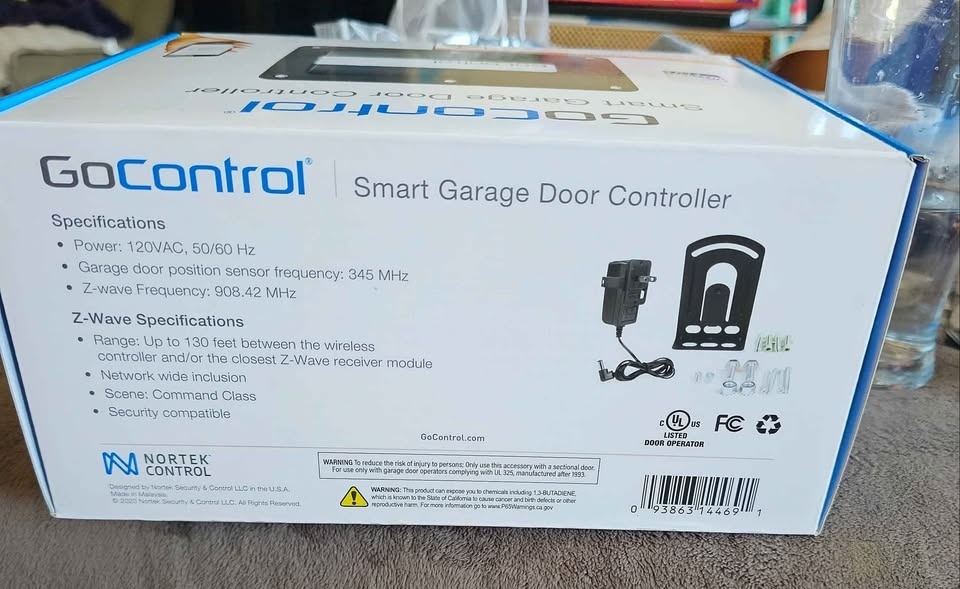 Smart Garage Door Controller - GoControl GD00Z-8-GC - photo 4