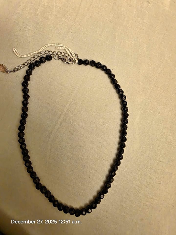 Black Tourmaline Necklace