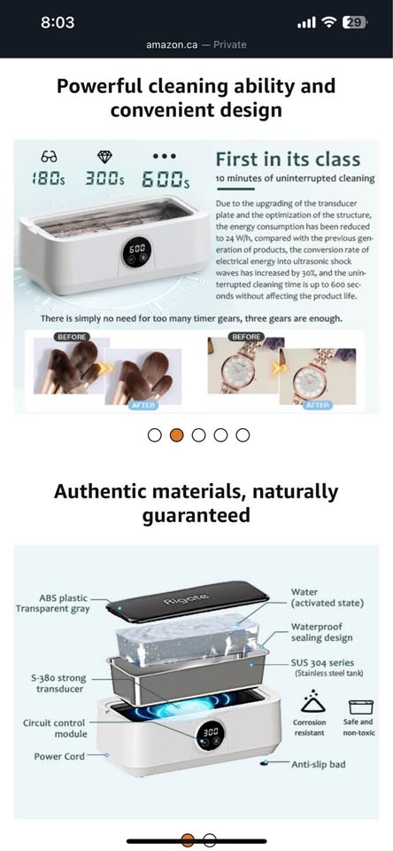 Rigate Ultrasonic Cleaner - photo 4