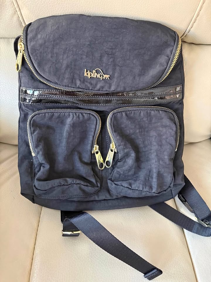 Kipling Black Backpack