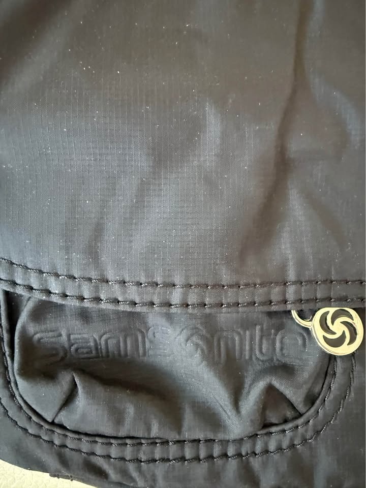 Samsonite black messenger crossbody bag - photo 2