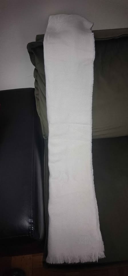 Steve Madden Ivory Fringe Knit Scarf - photo 2