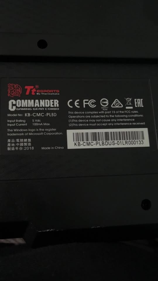 Thermaltake Tt eSPORTS Gaming Keyboard - photo 2