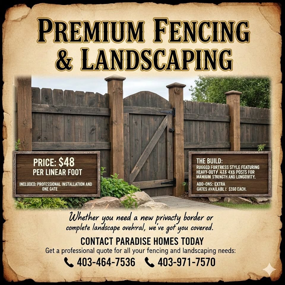 White Picket Fence Panels