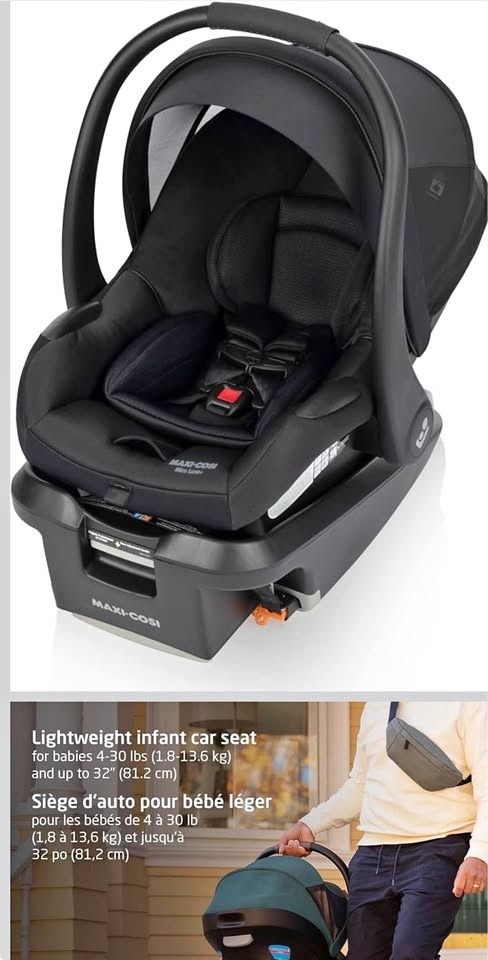 Maxi-Cosi Infant Car Seat - Used Once