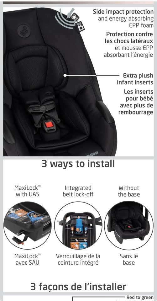 Maxi-Cosi Infant Car Seat - Used Once - photo 2