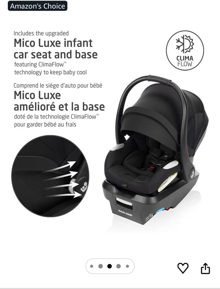 Maxi-Cosi Infant Car Seat - Used Once - photo 5