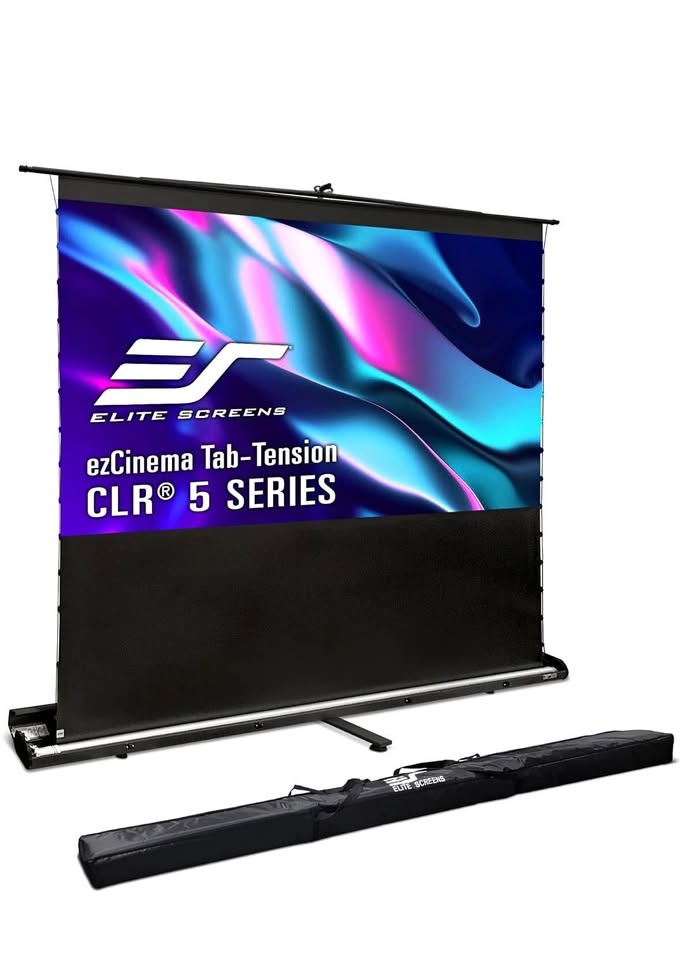 Elite Screens ezCinema 103" Manual Floor Pull-Up Projector Scree