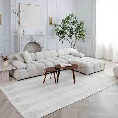 Rug Branch Nelio 5X8 Indoor Area Rug - Cream/Beige