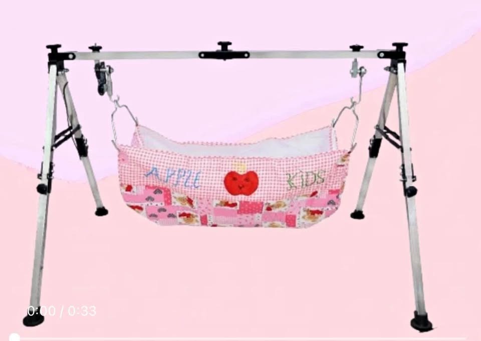Baby hammock/cradle with stand