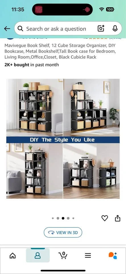 Book shelf/storage image indicator(4)