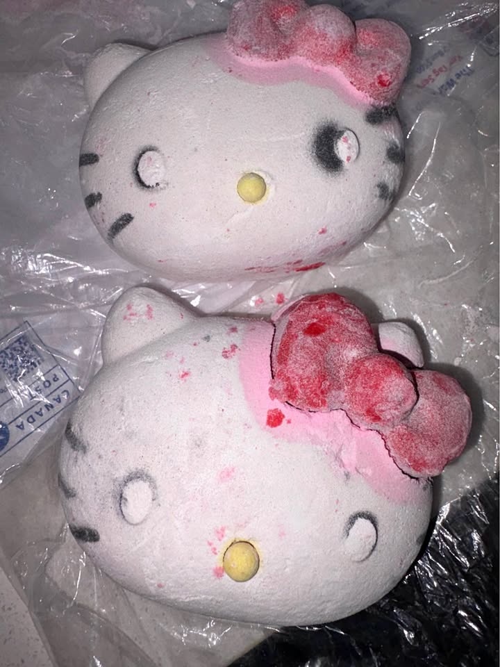 Lush x Hello Kitty Bath Bombs