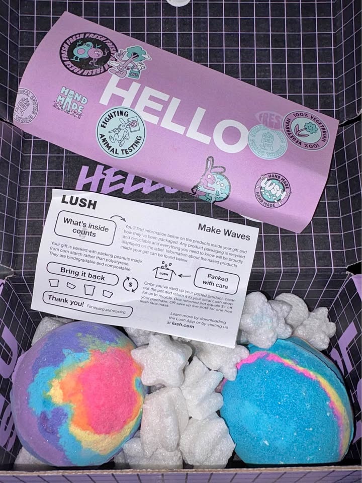 Lush Make Waves Bath Bomb Set