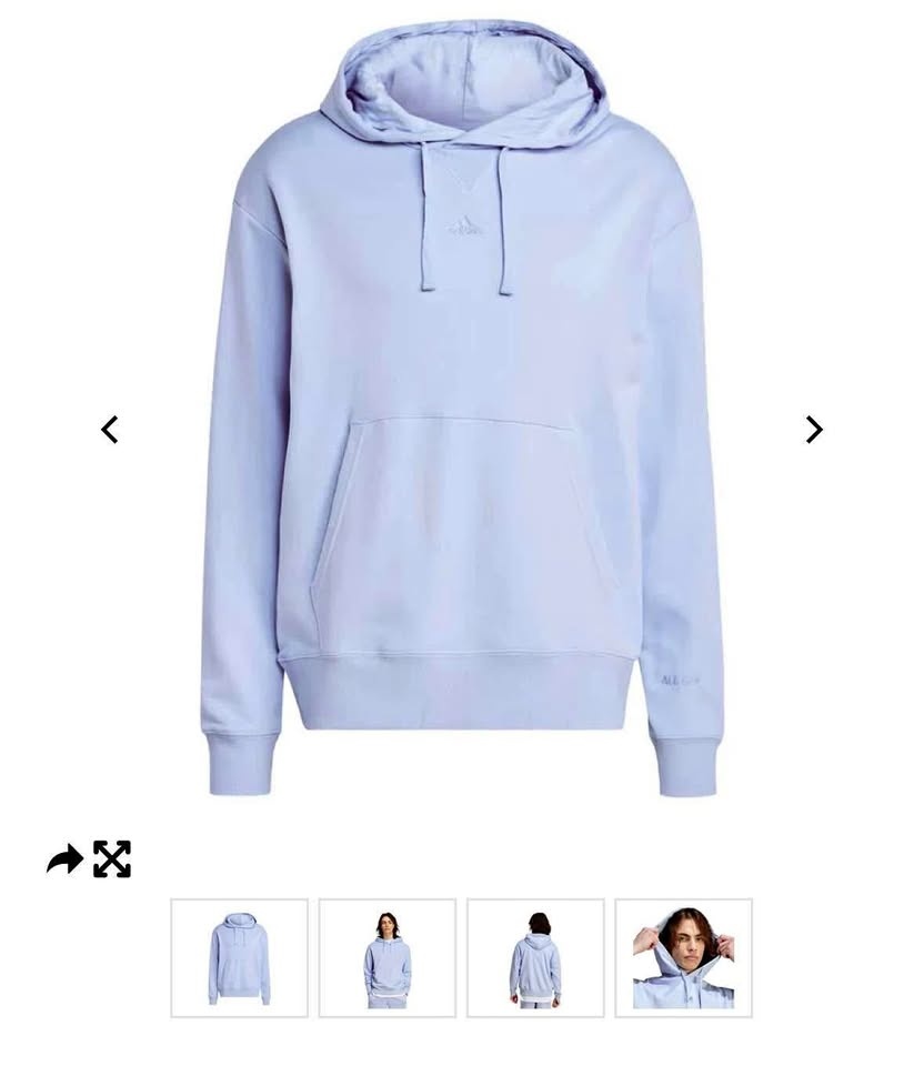 Adidas All SZN French Terry Hoody - NEW