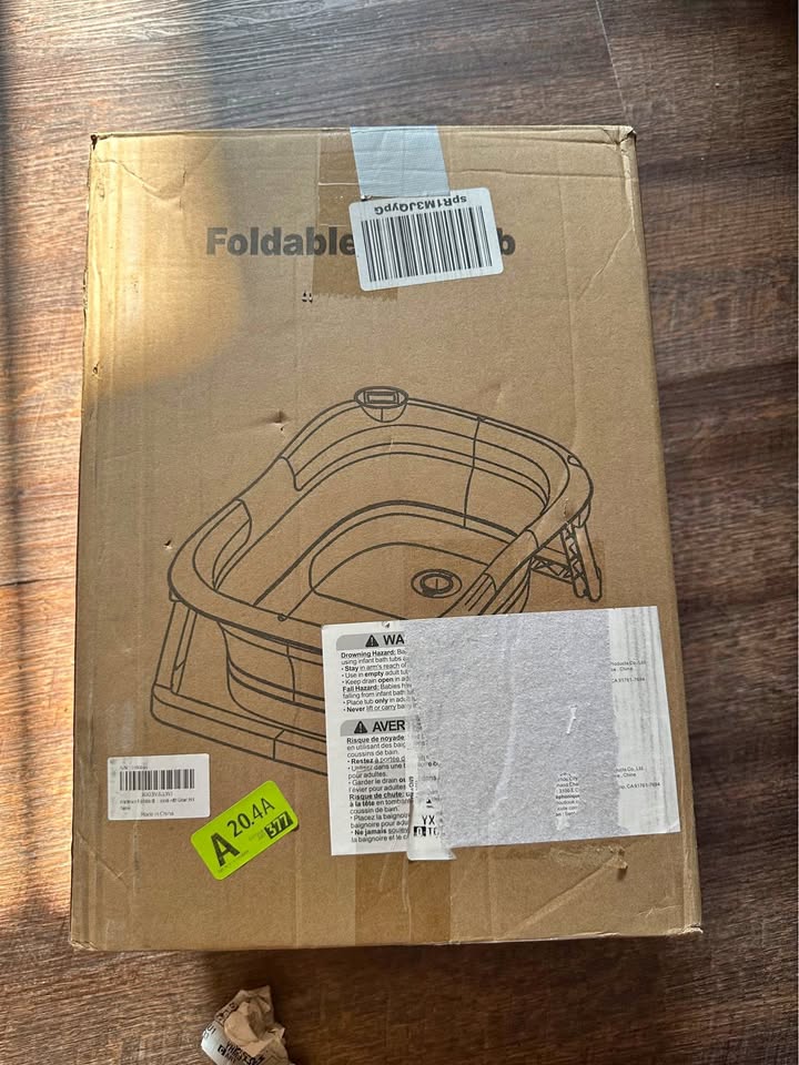 Foldable Bathtub for baby
