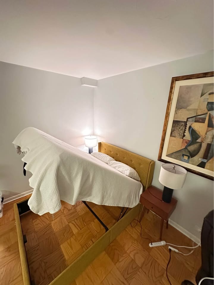 Full Size Bed Frame with Under-Storage Lift System - photo 3