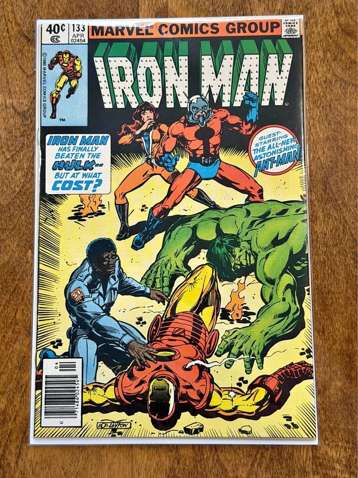 Comic Book Iron Man #133, Hulk Appearance, VF/NM, Marvel
