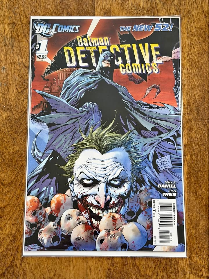 Batman Detective Comics (New 52) #1-3 Complete Set VF/NM