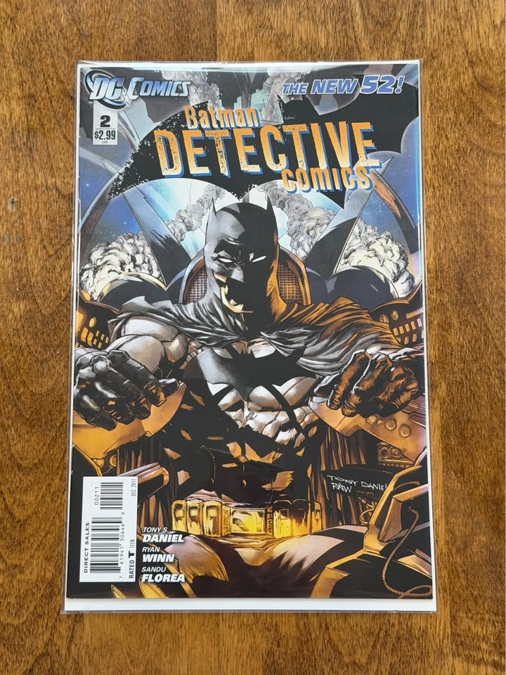 Batman Detective Comics (New 52) #1-3 Complete Set VF/NM - photo 2