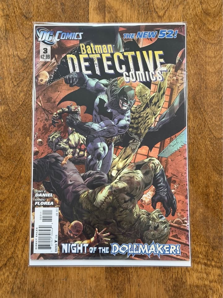 Batman Detective Comics (New 52) #1-3 Complete Set VF/NM - photo 3