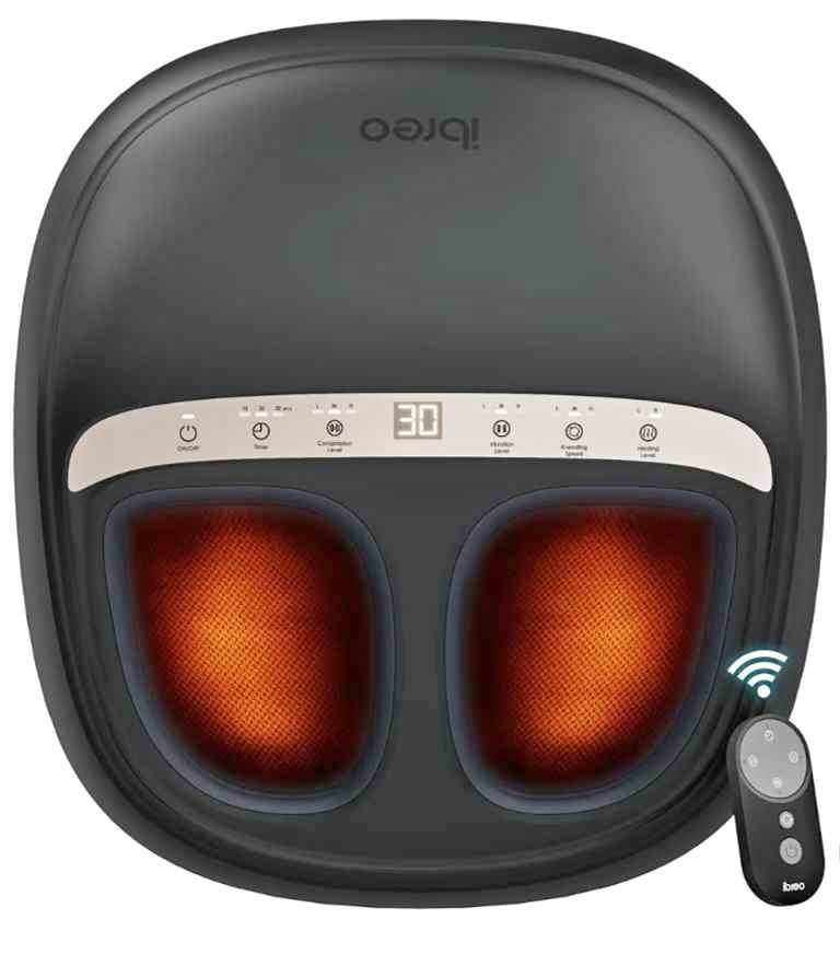 Foot Massager with Heat, Deep Kneading Shiatsu